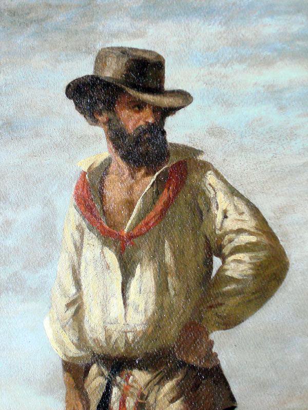 El Gaúcho pintado por Juan Manuel Blandes